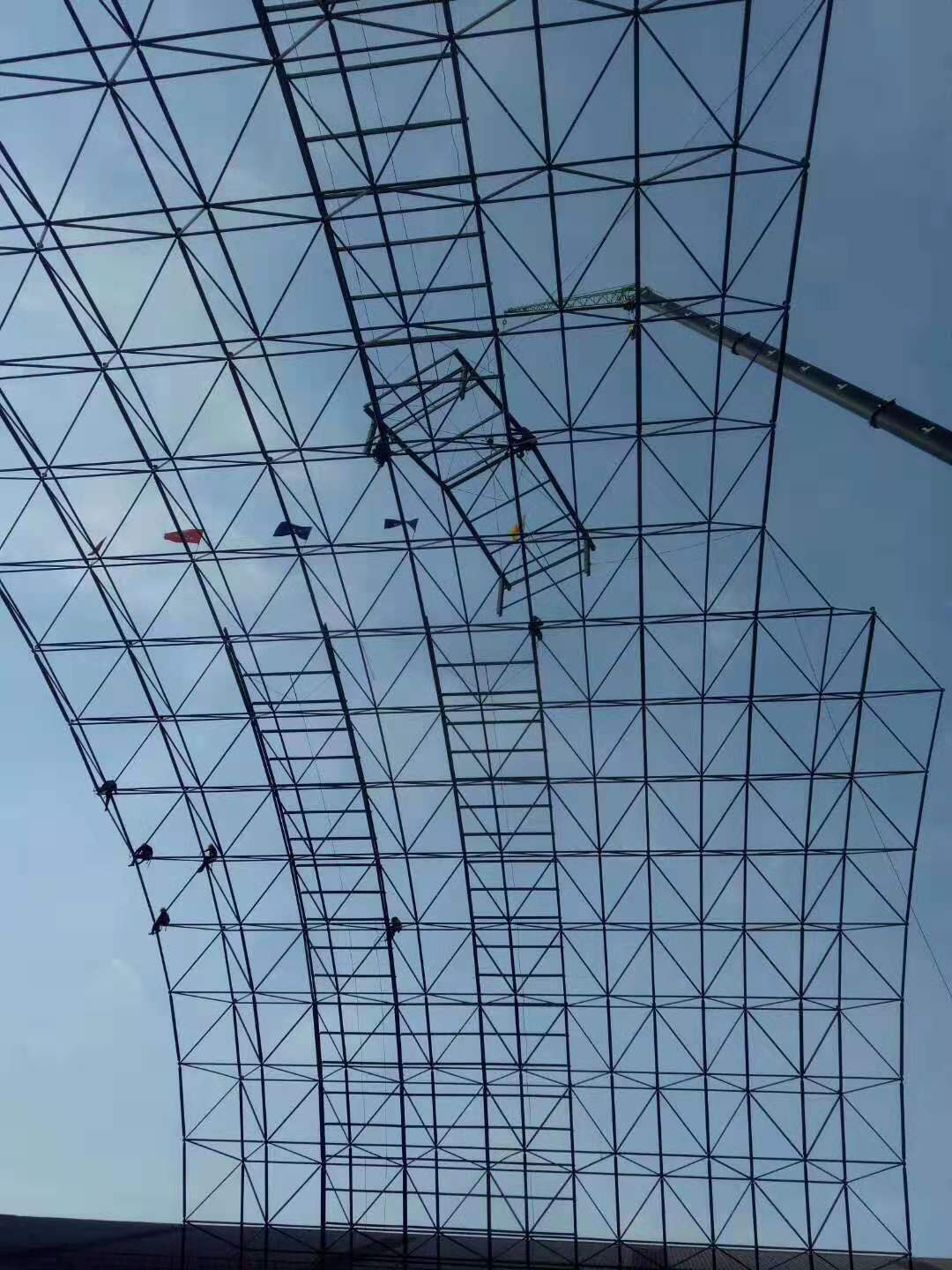 扬州干煤棚网架安装
